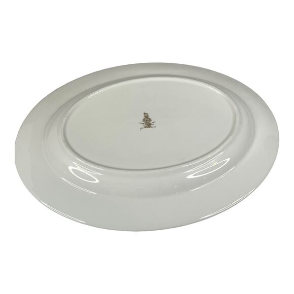 Royal Doulton OVAL SERVING PLATTER 13" Large Plate Clarendon Bone China H4993 - Picture 2 of 7